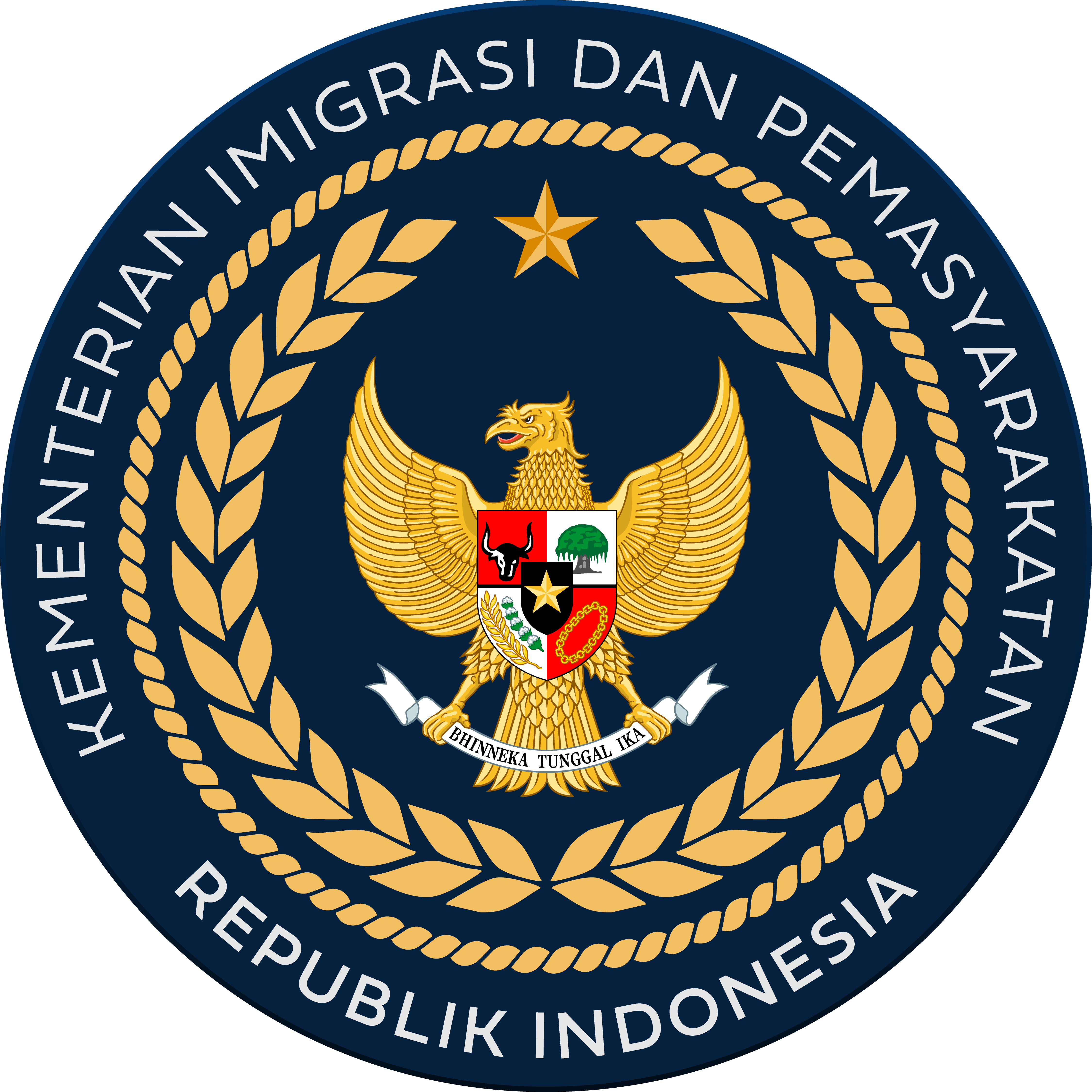 Logo Kementerian Imigrasi dan Pemasyarakatan RI